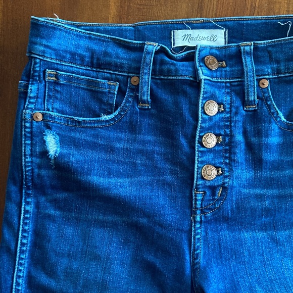 Madewell High Rise 10” Skinny Jeans - Picture 7 of 8